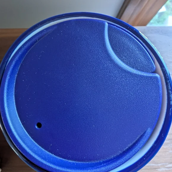 Starbucks Rare Mermaid Siren Sailor Tattoo Blue Ceramic Travel Tumbler - Picture 6 of 9